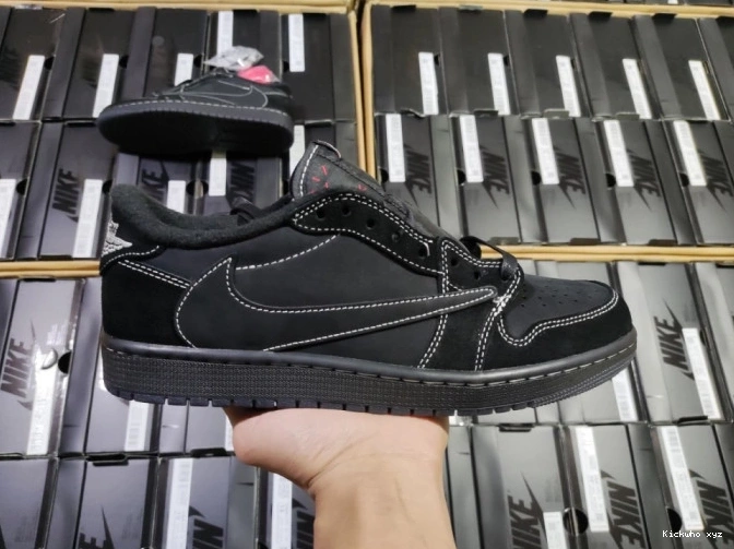 Retro 1 DM7866-001 Jordan Black Jordan Low x Travis Air Scott Phantom